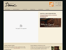 Tablet Screenshot of decoraathomedepot.com